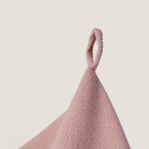 Teddy Fabric Bean Bag, Powder Pink