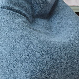 Teddy Fabric Bean Bag, Denim