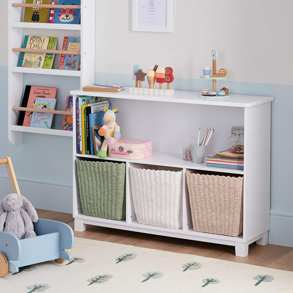 Paper Rope Storage Basket, Pink