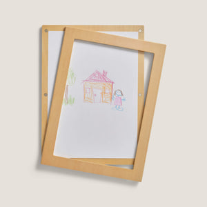 Magnetic 3D Art Frame, Natural