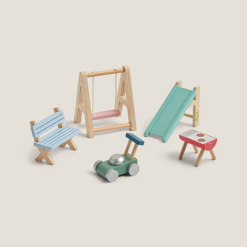 Wooden Doll's House Furniture, Garden - Great Little Trading Co