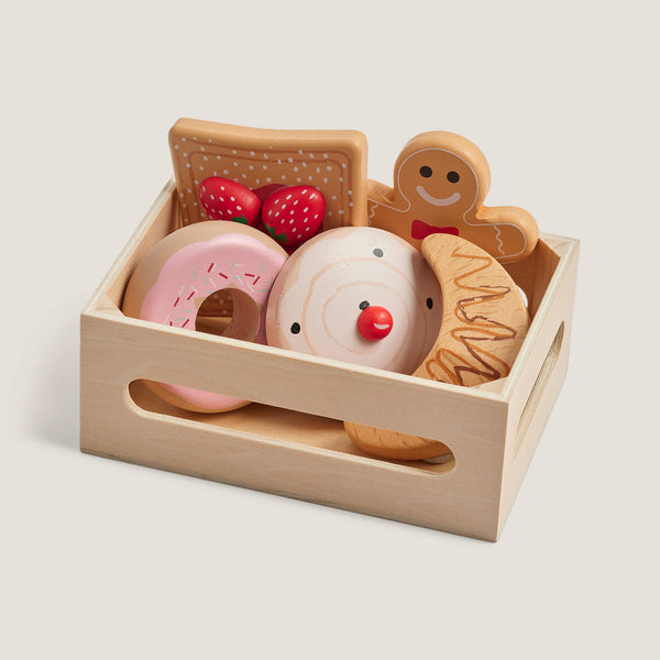 Play Shop Stall & Food Crates Bundle