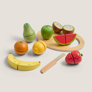 Wooden Toy Cutting Fruit Set - Great Little Trading Co