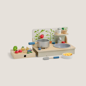 Little Garden Wooden Play Kitchen