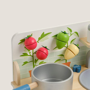 Little Garden Wooden Play Kitchen