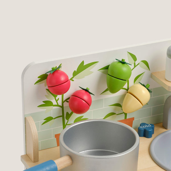 Little Garden Wooden Play Kitchen