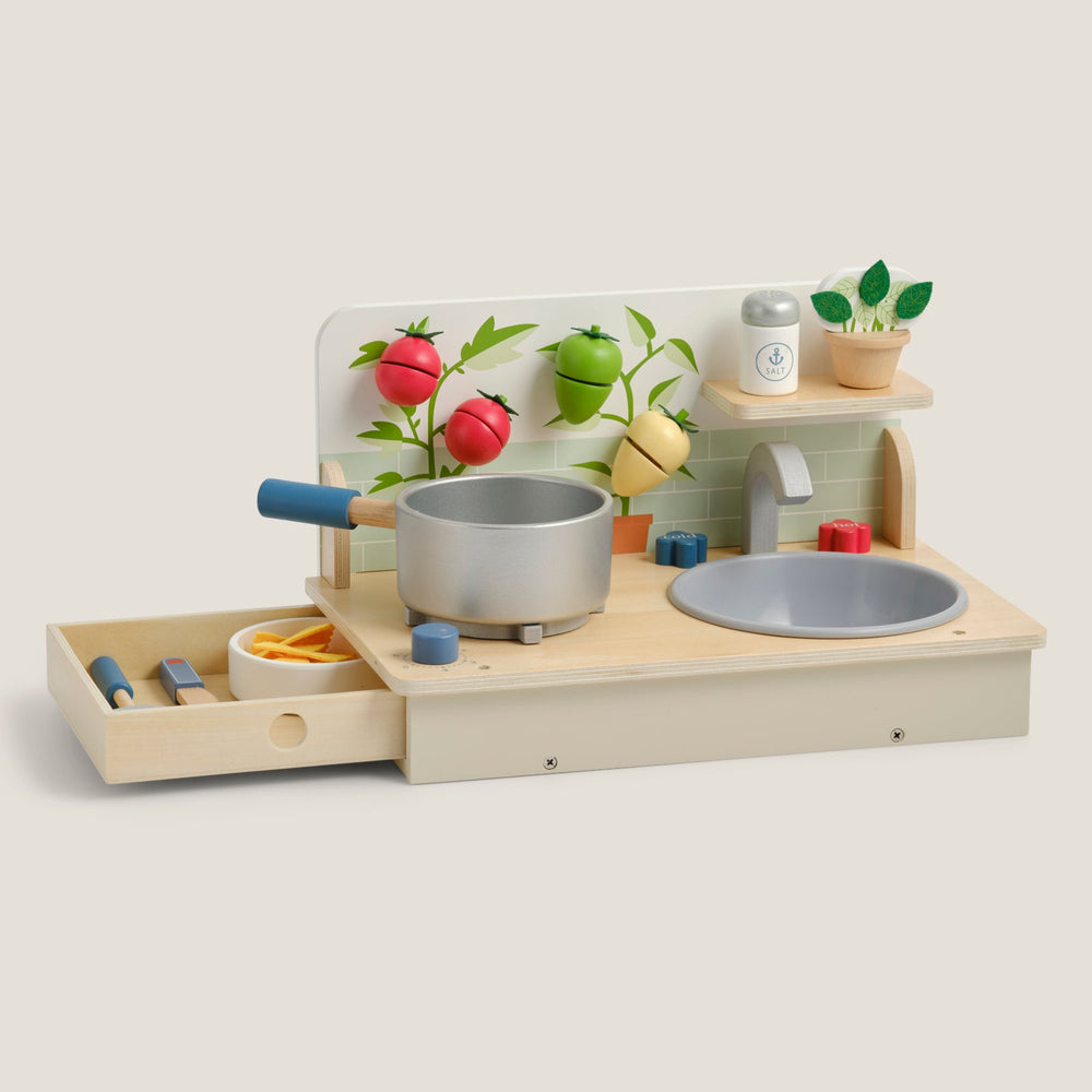 Little Garden Wooden Play Kitchen