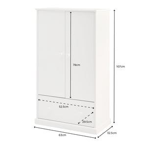 Abbeville Hallway Shoe Storage, White