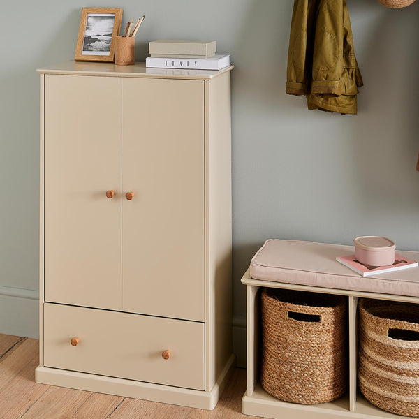 Abbeville Hallway Shoe Storage, Cashmere