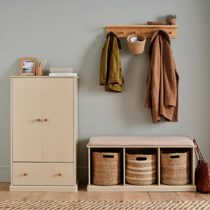 Abbeville Hallway Shoe Storage, Cashmere