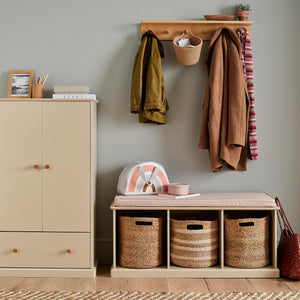 Abbeville Storage Bench, Cashmere