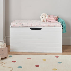 Washable Toy Box Cushion, Buzzy Bloom