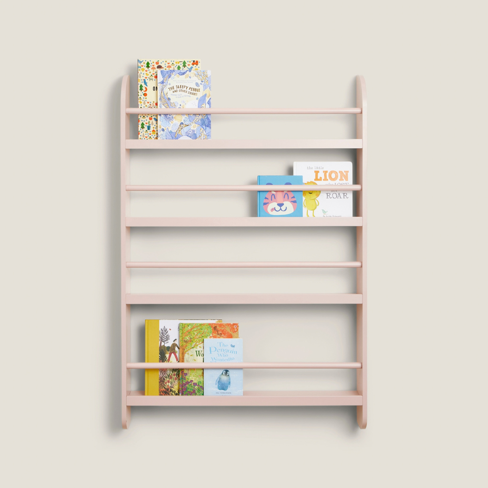 Greenaway Bookcase, Chalk Pink
