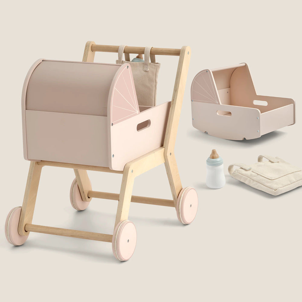 Daisy Dolls Convertible Pram and Cot
