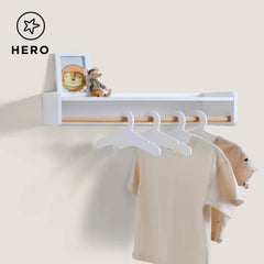 Tomorrow's Clothes Rail, White