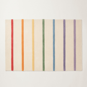 Rainbow Stripe Rug, 180 x 120 (cm)