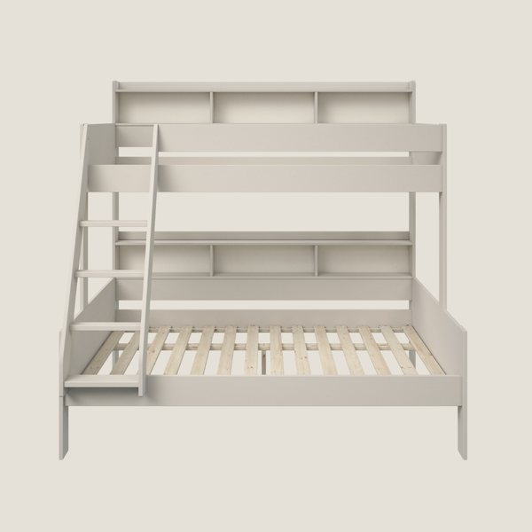 Scout Triple Storage Bunk Bed, Mushroom