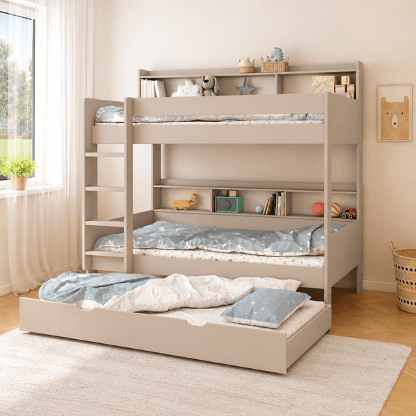 Scout Storage Bunk Bed with Truckle, Mushroom