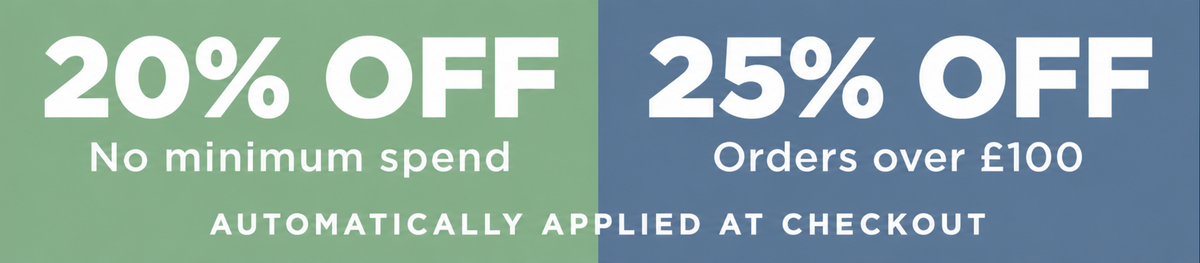 Up to 25% off