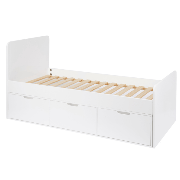 Stowaway Single Storage Bed, 3 Drawer