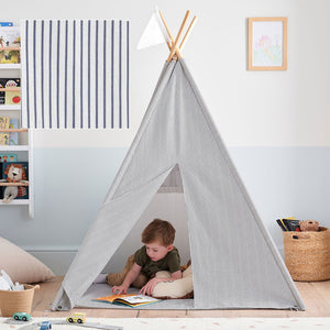 Play Teepee, Blue Stripe
