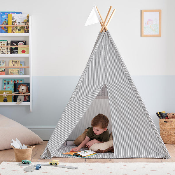 Play Teepee, Blue Stripe
