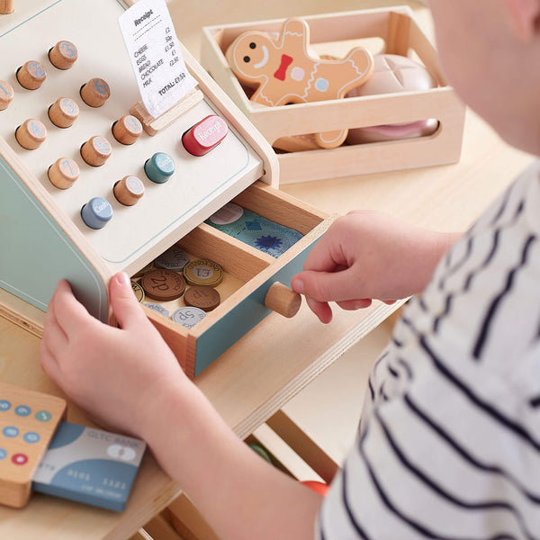 Play Shop with Crates and Till Bundle