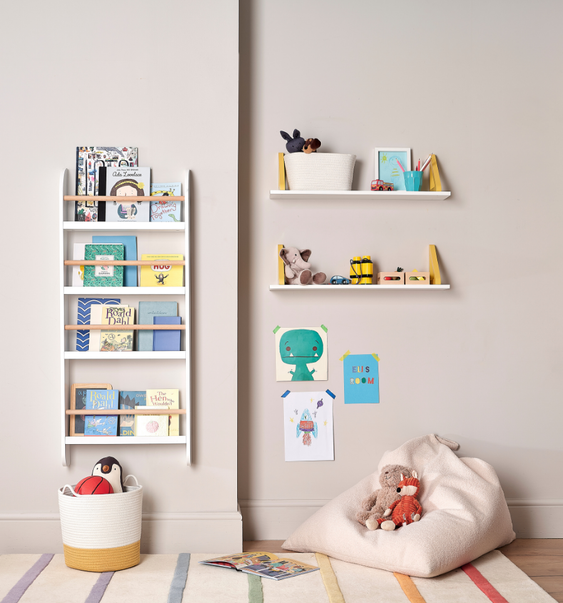 This Way That Way Shelf, Buttercup Yellow