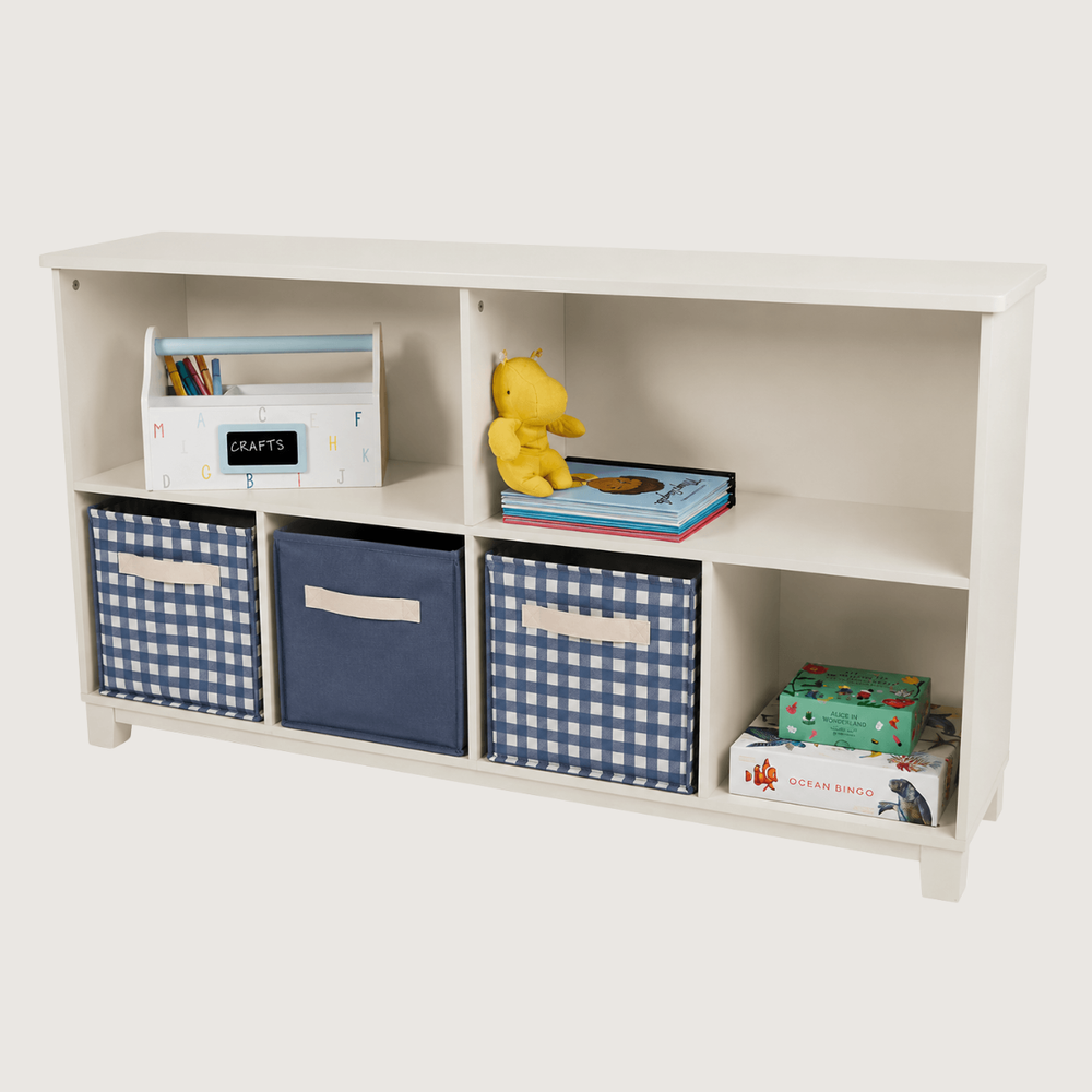 Blake Long Storage Shelf Unit, Oatmeal