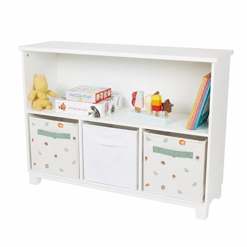 Blake Storage Shelf Unit, White	