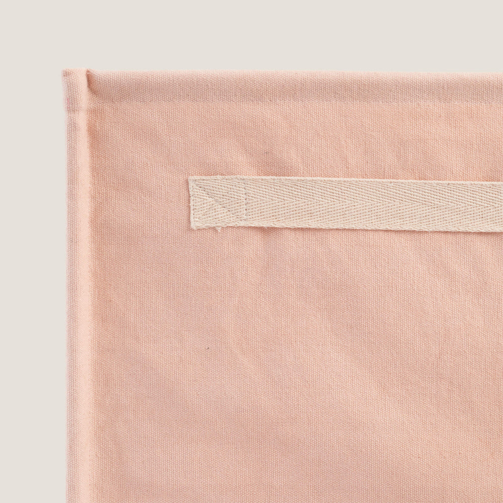 Canvas Storage Cube, Pink