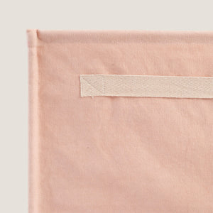 Canvas Storage Cube, Pink