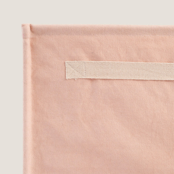 Canvas Storage Cube, Pink