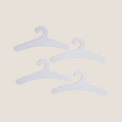 White Hangers (Set of 4)	