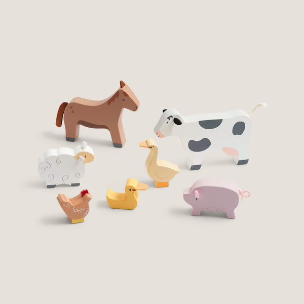 Wooden Farm Animals