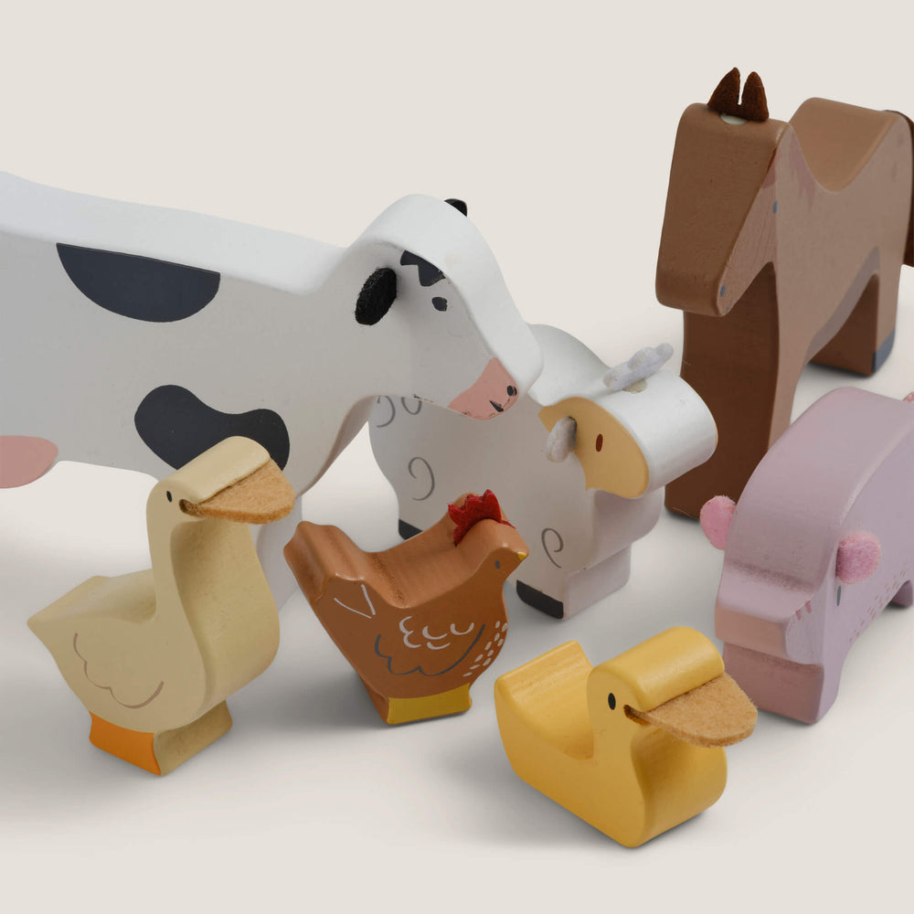 Wooden Farm Animals