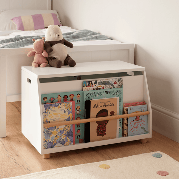 Greenaway Toy Box, White