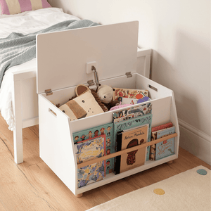 Greenaway Toy Box, White