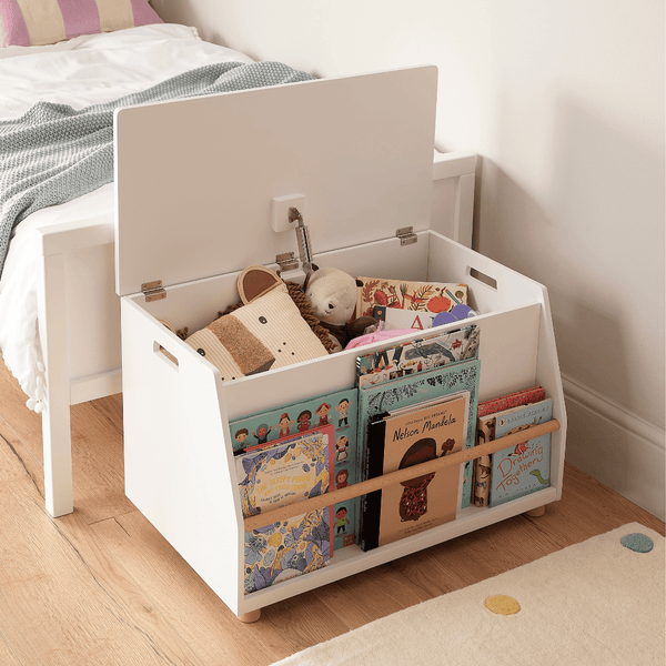 Greenaway Toy Box, White