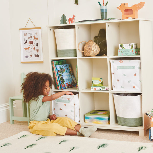 Canvas Storage Cube, Woodland Walk	