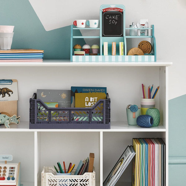 Abbeville Storage Shelf Unit, White	