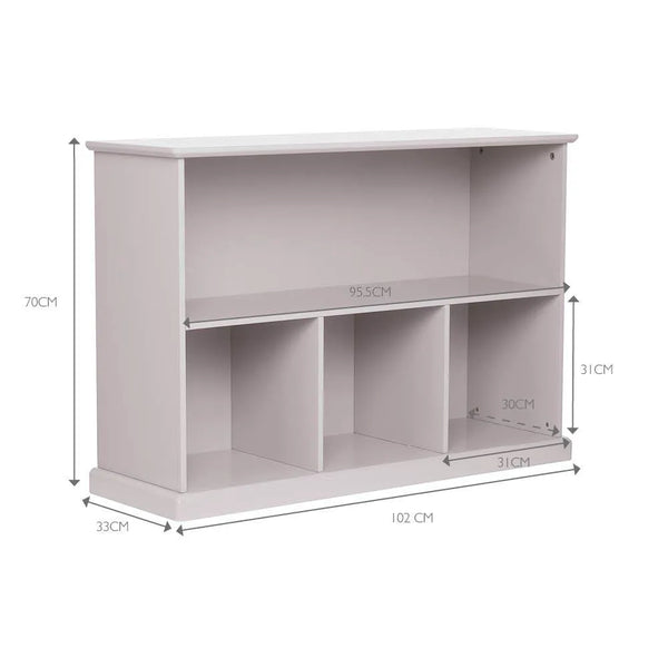 Abbeville Storage Shelf Unit, Stone