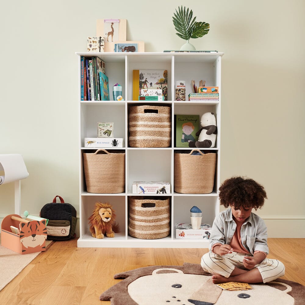 Abbeville Twelve Cube Storage & Shelving Unit in White	