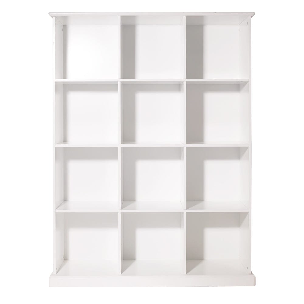 Abbeville Twelve Cube Storage & Shelving Unit in White	