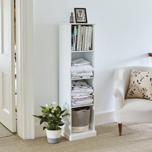 Abbeville Four Cube Storage, White