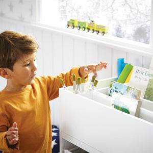 Rackham Single Stackable Toy Storage Tray, White