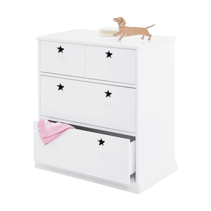Star Bright Chest of Drawers, Bright White	