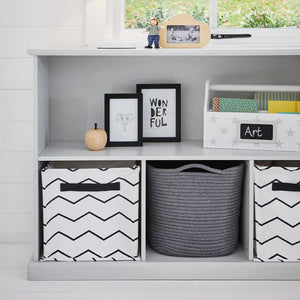 Abbeville Storage Shelf Unit, Cloud Grey