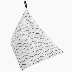 Washable Bean Bag, Zigzag	