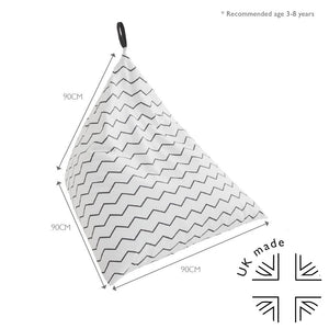 Washable Bean Bag, Zigzag
